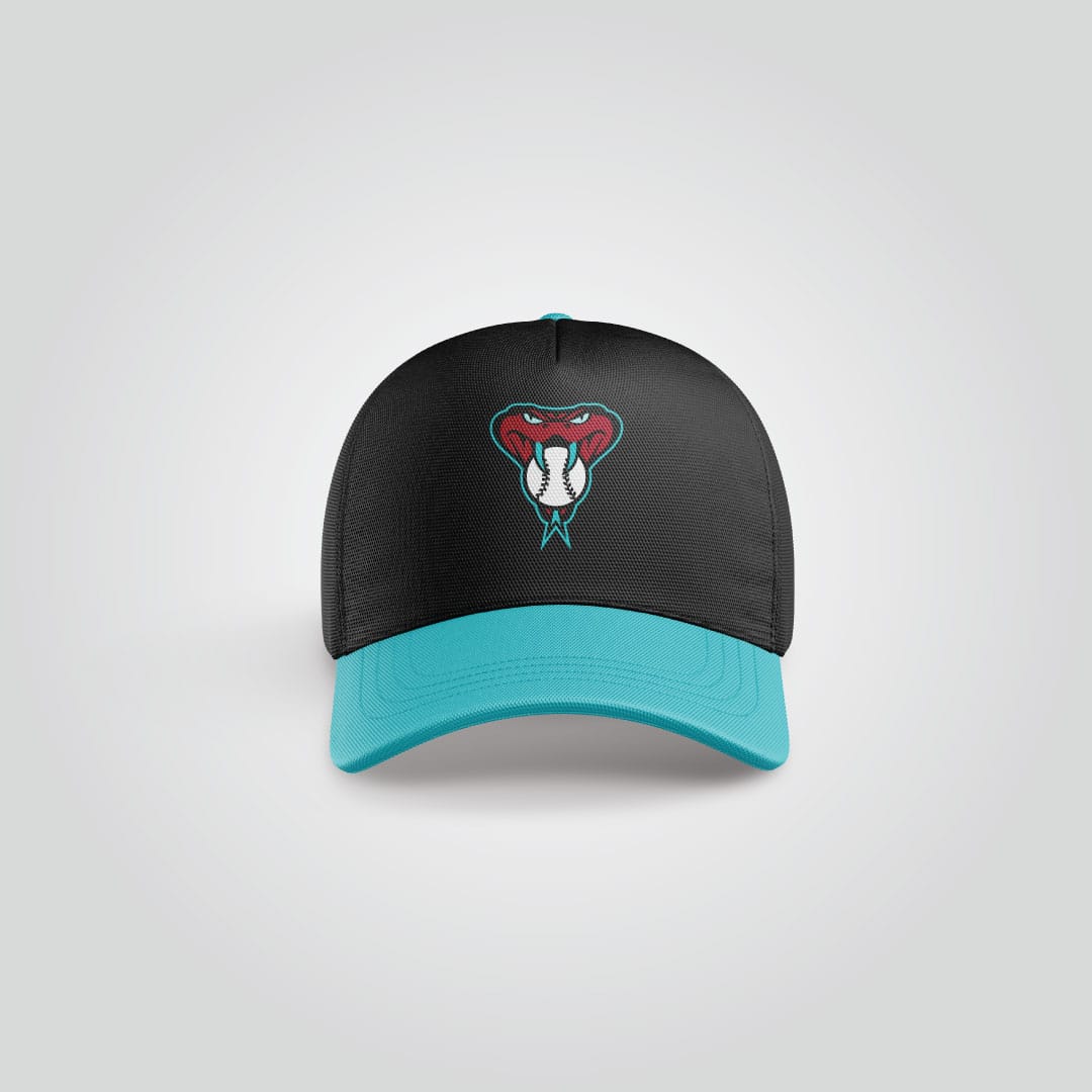Arizona Diamondbacks Black & Teal Performance Cap - Image 2