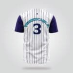 Arizona Pinstripe Baseball Jersey