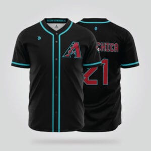 Arizona Diamondbacks Black Baseball Jersey