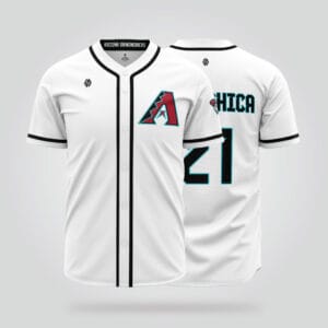 Arizona Diamondbacks White Baseball Jersey