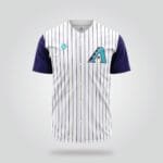 Arizona Pinstripe Baseball Jersey
