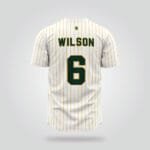 Oakland Athletics White Pinstripe Baseball Jersey