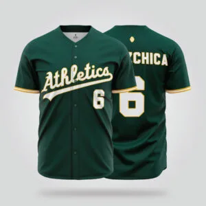Oakland Athletics Green Baseball Jersey