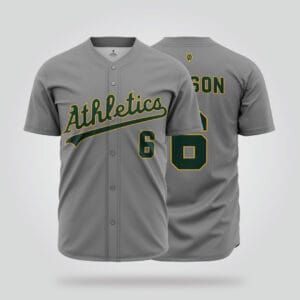 Oakland Athletics Grey Baseball Jersey