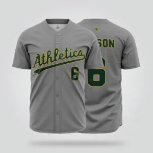 Oakland Athletics Grey Baseball Jersey