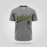 Oakland Athletics Grey Baseball Jersey