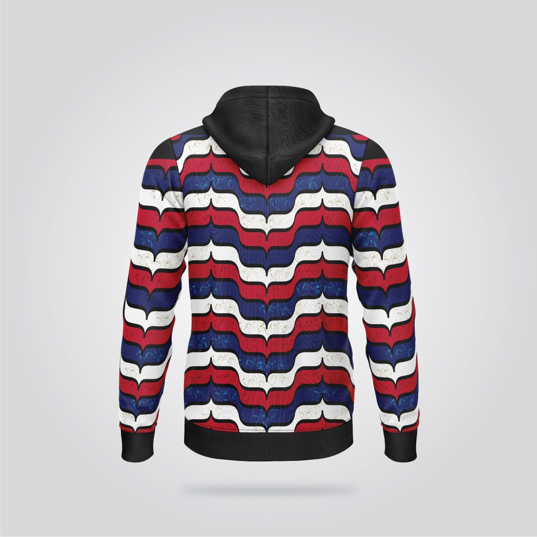 Men's Patriot Wave Hoodie - Image 3