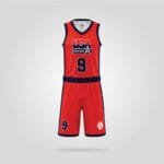 USA Classic Red Basketball Uniform