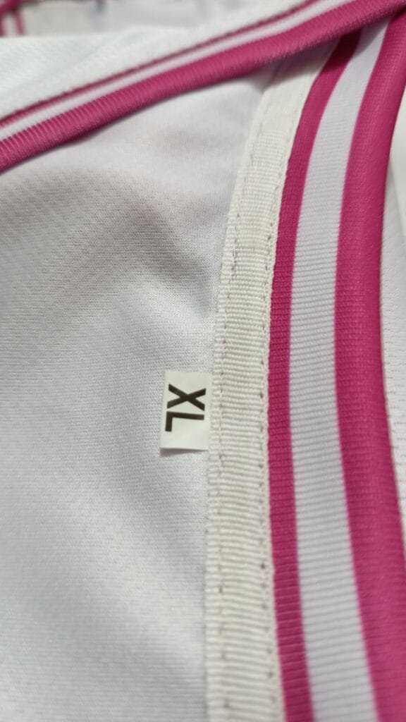 Basketball jersey Trim & Seam Finishing