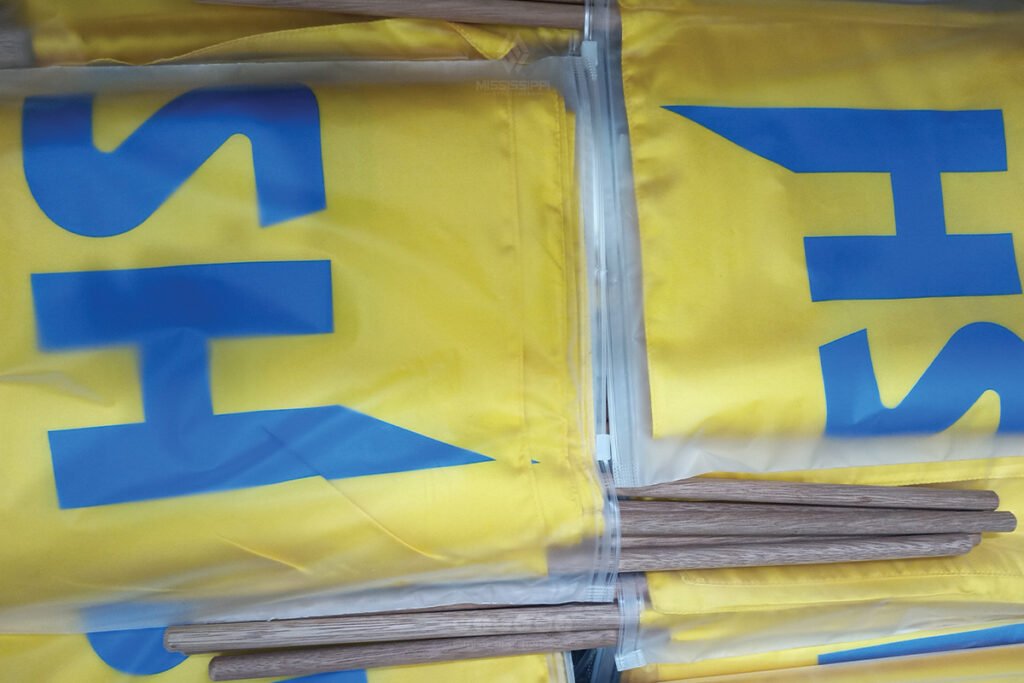 Custom HSK Sports Club Supporter Flags