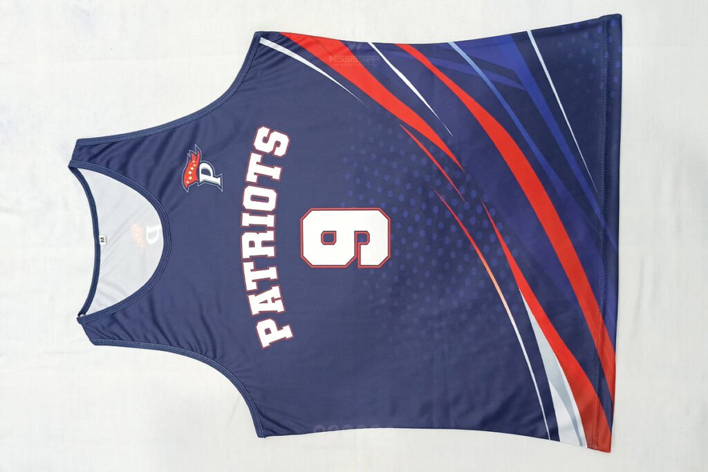 Custom Patriots Running Tank Top