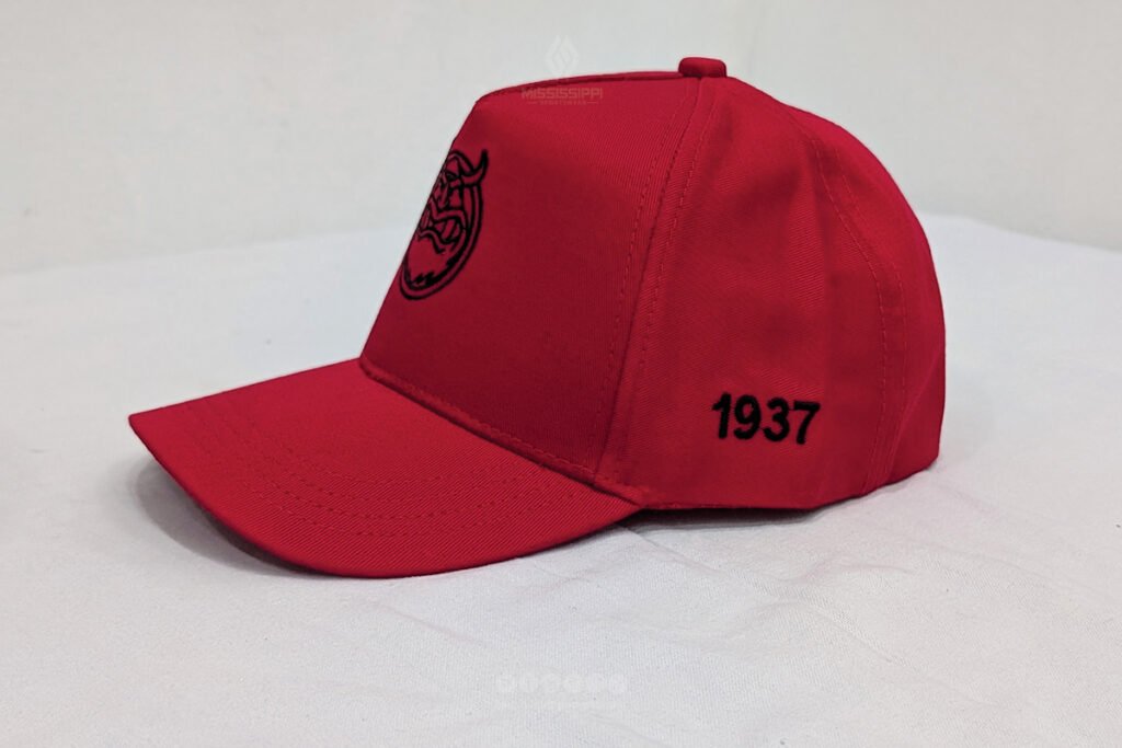 Skaytafelag Akureyrar Custom Red Embroidered Caps